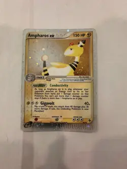 Ampharos ex 89/97 EX Dragon Pokemon Card Holo Foil Rare HP - Image 1