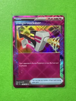Pokemon Shrouded Fable SV6.5 Dangerous Laser 058/064 ACE SPEC Rare NM - Image 1