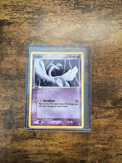Pokemon TCG Lugia Unseen Forces 29/115 Rare Trading Card Holo LP Vintage Card - Image 4