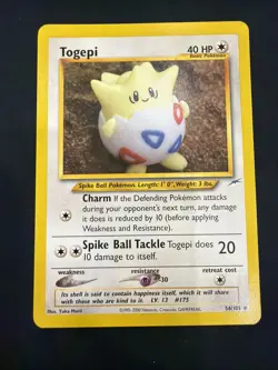 Pokemon TCG Togepi Neo Destiny Uncommon Non-Holo 56/105 Vintage WOTC - Image 2