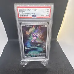2025 Journey Together Noibat 169/159 Illustration Rare Holo PSA 10 EN - Image 1