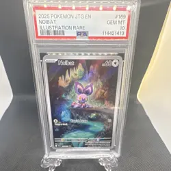 2025 Journey Together Noibat 169/159 Illustration Rare Holo PSA 10 EN - Image 2