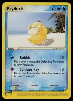 Psyduck 44/95 Common Team Magma vs Team Aqua Pokemon Lightly Played - Image 1