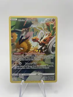 Pokemon TCG - Sword & Shield Black Star Promo - Galarian Zapdos SWSH283 - NM - Image 1