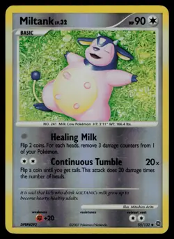 Miltank 55/132 Uncommon Secret Wonders Pokemon Reverse Holo Lightly Played - Image 1