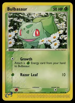 Bulbasaur 39/95 Common Team Magma vs Team Aqua Pokemon Lightly Played - Image 1