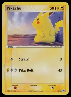 Pikachu 6/10 EX Trainer Kit Latios Pokemon Lightly Played - Image 1