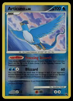 Articuno 1/100 Rare Majestic Dawn Pokemon Reverse Holo Lightly Played - Image 1