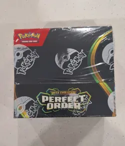 Pokemon Mega Evolution Perfect Order Booster Box Sealed - Image 1
