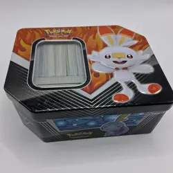 Massive Pokemon Card Lot: 500+ Bulk Cards in Collectible Galar Partners Tin! - Image 1