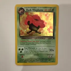 Wizards of the Coast Team Rocket Dark Vileplume 13/82 Holo Unlimited - Image 1