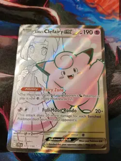 Lillie's Clefairy ex 173/159 Journey Together Pokemon NM/M - Image 1