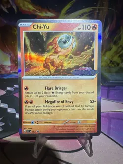 Chi-Yu SVP 057 Pre Release Black Star Promo Paradox Rift Pokemon TCG NM Holo - Image 1