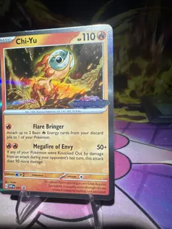 Chi-Yu SVP 057 Pre Release Black Star Promo Paradox Rift Pokemon TCG NM Holo - Image 2