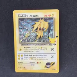 Rocket's Zapdos - 15/132 - Pokemon Celebrations Classic Collection Holo Rare NM - Image 1