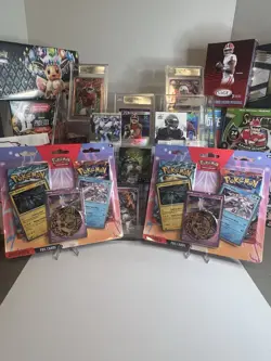 Pokemon 2 Pack Blister Zekrom Latios Palkia Destined Rivals Journey Together (2) - Image 1