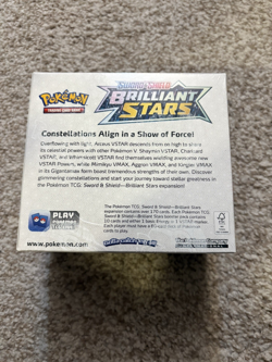 Pokemon TCG Brilliant Stars Booster Box Factory Sealed (36 Sealed Booster Packs) - Image 2