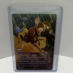Disney Lorcana Bambi - Little Prince Legendary Holo Alt Art 209/204 - Image 3