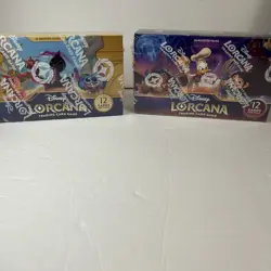Disney Lorcana: 2 Booster Boxes Shimmering Skies And Into The Inklands Sealed - Image 1