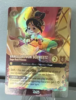 Disney Lorcana D23 VANELOPE VON SCHWEETZ 05/D23 Promo - Image 2