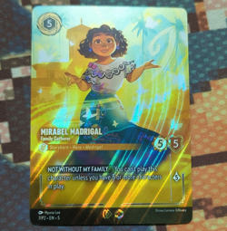 Disney Lorcana TCG Promo Mirabel Madrigal - Family Gatherer 7/P2 Foil 2 Top 8 - Image 1