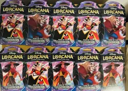 Disney Lorcana: Rise of the Floodborn (10) Sealed Booster Pack Lot TCG - Image 1