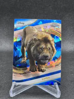 2025 Topps Chrome Disney Sapphire Simba (Live Action) #195 The Lion King - Image 1