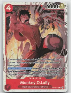 Monkey.D.Luffy OP16-015 The Time of Battle Foil B102 - Image 1
