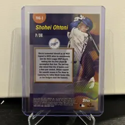 2026 Topps Series 1 - Titans of the Game Shohei Ohtani #TOG-1 - Image 2