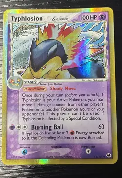Typhlosion (Delta Species) 12/101 Dragon Frontiers Holo - Image 3