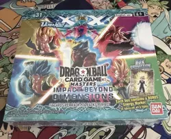 Dragon Ball Super CG Masters B31: Impact Beyond Dimensions - Sealed Booster Box - Image 1