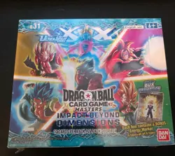 Dragon Ball Super CG Masters B31 - Impact Beyond Dimensions - Sealed Booster Box - Image 1