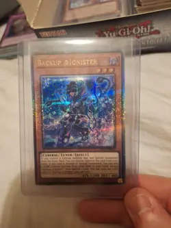 Backup @Ignister | ALIN-EN002 | Quarter Century Secret Rare | YuGiOh Card | Mint - Image 2