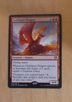 Goldspan Dragon Kaldheim Regular - Image 1