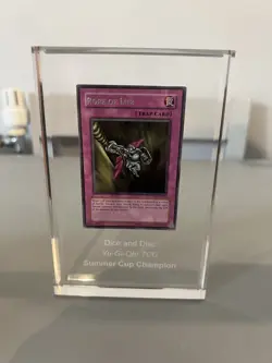 Rare Yugioh Local Store Tournament Trophy (Rope of Life) Summer Cup Series - Image 2