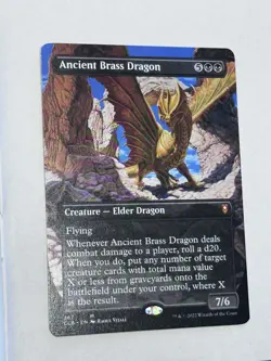 Ancient Brass Dragon (Borderless) Commander Legends: Battle for Baldur's Gate... - Image 1