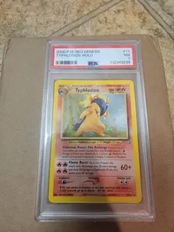 Typhlosion Pokemon 2000 Neo Genesis Holo Rare PSA 7 - Image 1