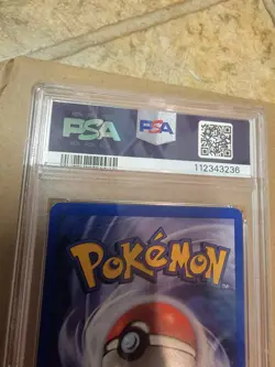 Typhlosion Pokemon 2000 Neo Genesis Holo Rare PSA 7 - Image 5