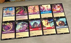 Princess & The Frog / Gargoyles Disney Lorcana 10 Card Lot NM - Image 5