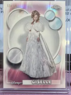 2026 Topps Chrome Disney Giselle /30 White Refractor Color Match! Enchanted 158 - Image 1