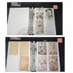 Large Lot of Vintage 1947-66 Exhibits Baseball Cards Willie Mays, Yogi Berra HOF - Image 2