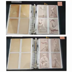 Large Lot of Vintage 1947-66 Exhibits Baseball Cards Willie Mays, Yogi Berra HOF - Image 3