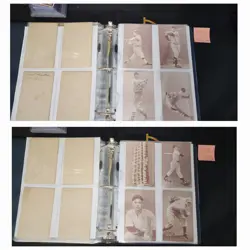 Large Lot of Vintage 1947-66 Exhibits Baseball Cards Willie Mays, Yogi Berra HOF - Image 4