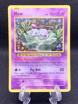 MEW 2016 POKEMON XY EVOLUTIONS RARE #53/108 Q5859 - Image 1