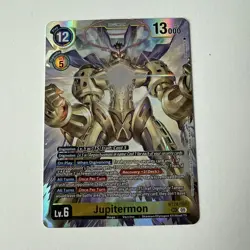 Digimon Card Game Jupitermon BT24-101 SEC Trading Card - Image 2