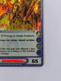 Maxxor Chaotic Card 1st edition - Dawn Of Perim - High Stats - Image 5