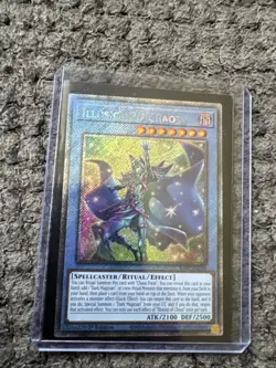 Yu-Gi-Oh! TCG Illusion of Chaos Quarter Century Secret Rare Card - Image 1