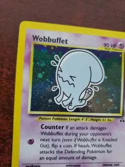Wobbuffet Neo Holo Pokemon Card Base WOTC NM - Image 2