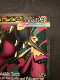 Mega Mawile ex 162/132 Me01: Mega Evolution Ultra Rare Pokemon Card - Image 3