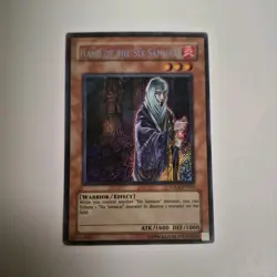 Hand of the Six Samurai Effect Card Yu-Gi-Oh! TCG Konami TDGS-EN085 English - Image 1